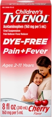 Siro Giảm Đau Hạ Sốt Tylenol Cho Trẻ 2-11 Tuổi Children’s Tylenol Pain Fever 120ml Vị Cherry 2025 – Acetaminophen Hương Anh Đào Chính Hãng Mỹ Giá Rẻ, An Toàn Không Aspirin Ibuprofen Cho Bé Mọc Răng Đau Nhức Sốt Cao