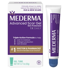 Gel Trị Sẹo Mederma Advanced 20g: Công Dụng, Thành Phần, Giá Bán Và Review Chi Tiết 2026 – Gel Trị Sẹo Mederma Advanced Điều Trị Sẹo Cũ Mới Sẹo Mụn Phẫu Thuật Bỏng Chấn Thương Rạn Da Giảm Vẻ Ngoài Sẹo Làm Mềm Mịn Giảm Đỏ Sẹo An Toàn Không Paraben Không Hương Liệu Chính Hãng Mỹ Giá Rẻ