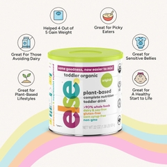 Sữa Công Thức Hữu Cơ Else Nutrition Cho Trẻ Từ 12-36 Tháng Tuổi 2026 – Sữa Thực Vật Không Sữa Bò Không Đậu Nành Hỗ Trợ Miễn Dịch Tăng Trưởng Cân Bằng Bổ Sung Hơn 20 Loại Vitamin Thiết Yếu Chính Hãng Mỹ Giá Rẻ