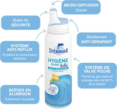 Xịt Mũi Sterimar Baby 100ml Từ Pháp Cho Trẻ Sơ Sinh Vệ Sinh Hàng Ngày 2026 – Xịt Mũi Muối Biển Sterimar Baby Làm Sạch Mũi Loại Bỏ Bụi Bẩn Dịch Nhầy Giúp Bé Thở Dễ Dàng An Toàn 100% Tự Nhiên Không Chất Bảo Quản Chính Hãng Giá Rẻ