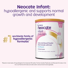 🍼 NUTRICIA NEOCATE INFANT – SỮA CÔNG THỨC AMINO CHO BÉ DỊ ỨNG ĐẠM SỮA BÒ