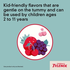 Siro Giảm Đau Hạ Sốt Tylenol Cho Trẻ 2-11 Tuổi Children’s Tylenol Pain Fever 120ml Vị Cherry 2025 – Acetaminophen Hương Anh Đào Chính Hãng Mỹ Giá Rẻ, An Toàn Không Aspirin Ibuprofen Cho Bé Mọc Răng Đau Nhức Sốt Cao