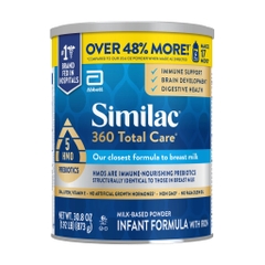 Sữa Công Thức Similac 360 Total Care – Dinh Dưỡng Tốt Nhất Cho Bé Sơ Sinh 0-12 Tháng