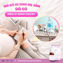 Men Vi Sinh AB – KOLICARE Drops 8ml – Giải Pháp Tối Ưu Cho Hệ Tiêu Hóa Trẻ Sơ Sinh!