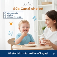 Sữa Canxi Bio Island For Kids – Bổ Sung Canxi Từ Sữa Bò Và Vitamin D3 Cho Trẻ Sơ Sinh Và Trẻ Nhỏ Xương Răng Khỏe Mạnh