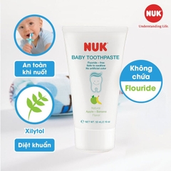 Kem đánh răng trẻ em 3-36 tháng không Flouride 50ml Nuk Đức