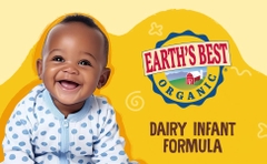 Sữa Earth’s Best Organic Infant Formula 595g Đỏ Cho Bé 0-12 Tháng - Mỹ 2026 – Sữa Hữu Cơ Không GMO Hỗ Trợ Phát Triển Não Bộ Xương Chiều Cao Miễn Dịch Chính Hãng Mỹ Giá Rẻ