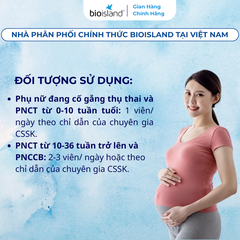 Viên Uống DHA Bio Island Cho Mẹ Bầu Và Sau Sinh: Khởi Đầu Hoàn Hảo Cho Trí Não Thai Nhi