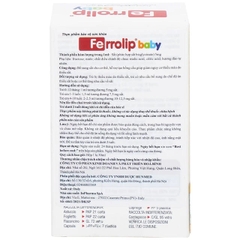 Siro Ferrolip Baby Bổ Sung Sắt Hỗ Trợ Tạo Hồng Cầu Hương Đào 30ml Dạng Nhỏ Giọt (Từ 0 Tháng) 2026 – Siro Bổ Sung Sắt Cho Bé Sơ Sinh Thiếu Máu Thiếu Sắt Tăng Cường Hấp Thu Sắt An Toàn Dễ Uống Chính Hãng Ý Giá Rẻ