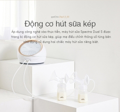 Máy Hút Sữa Điện Đôi/Kép Spectra Dual S (Bảo hành 24 tháng)