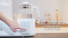 Máy đa năng điện tử (Tiệt trùng/Sấy khô/Hâm sữa/Hầm cháo chậm/Đun & Hâm nước) Multimax 3 Fatzbaby