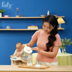 Máy đa năng điện tử (Tiệt trùng/ Sấy khô/ Hấp/ Đun/ Hâm nước & nấu chậm) Multimax 12 Fatzbaby