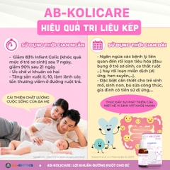 Men Vi Sinh AB – KOLICARE Drops 8ml – Giải Pháp Tối Ưu Cho Hệ Tiêu Hóa Trẻ Sơ Sinh!