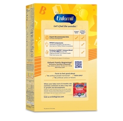 Enfamil NeuroPro Gentlease Baby Formula – Sữa Cho Trẻ Sơ Sinh Dinh Dưỡng Đầy Đủ Với Omega 3 DHA Và Choline Hỗ Trợ Phát Triển Não