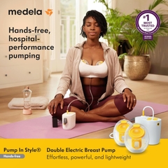 Máy Hút Sữa Điện Đôi Rảnh Tay Medela Pump In Style 2026 – Máy Hút Sữa Medela Pump In Style Với 2 Động Cơ Riêng Biệt Hút Đôi Hiệu Quả Rảnh Tay Không Dây Chống Trào Ngược Chính Hãng Thụy Sĩ Giá Rẻ