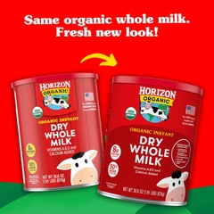 Horizon Organic Dry Whole Milk 870g – Sữa Bột Hữu Cơ Tiện Lợi, Giàu Dinh Dưỡng