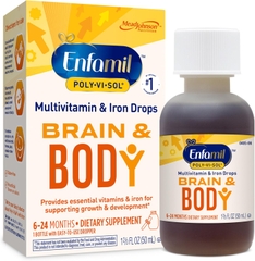 Thuốc Nhỏ Giọt Vitamin Tổng Hợp Enfamil® Poly-Vi-Sol® Có Chứa Sắt (Chai 50 mL): Hướng Dẫn Chi Tiết Cho Cha Mẹ