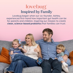 Men Vi Sinh Lovebug Kids Bột Với Chất Xơ Prebiotic Hỗ Trợ Miễn Dịch Giảm Táo Bón Cho Trẻ 1-4 Tuổi Hữu Cơ USDA 30 Gói Không Hương Vị 2026 – Lovebug Kids Probiotic Powder Prebiotic Fiber Cân Bằng Hệ Vi Sinh Đường Ruột Tăng Cường Miễn Dịch Giảm Táo Bón An Toàn Không Đường Không Chất Bảo Quản Chính Hãng Mỹ Giá Rẻ