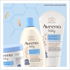 Kem Dưỡng Ẩm Aveeno Baby Eczema Therapy 206g Bột Yến Mạch Keo Tự Nhiên & Vitamin B5 2026 – Kem Dưỡng Da Aveeno Baby Eczema Therapy Cho Bé Bị Khô Ngứa Kích Ứng Do Chàm Không Chứa Paraben Steroid Fragrance-Free Phthalate-Free An Toàn Cho Trẻ Sơ Sinh Chính Hãng Mỹ Giá Rẻ
