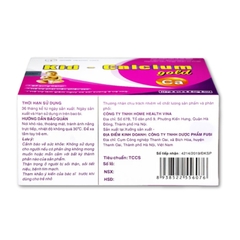 Vitamin Uống Kid-Calcium Gold 5ml Home Health Vina 2026 – Bổ Sung Canxi Cho Bé Xương Chắc Khỏe Răng Chắc, Tăng Chiều Cao Chính Hãng Giá Rẻ
