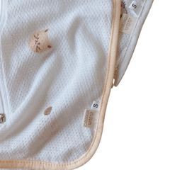 Nhộng chũn Monona vải thở vải lỗ cotton mềm thoáng mát co giãn 4 chiều cho bé sơ sinh