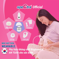 Máy Hút Sữa Rảnh Tay Không Dây Spectra Wearable (Bảo hành 24 tháng)