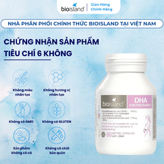 Viên Uống DHA Bio Island Cho Mẹ Bầu Và Sau Sinh: Khởi Đầu Hoàn Hảo Cho Trí Não Thai Nhi