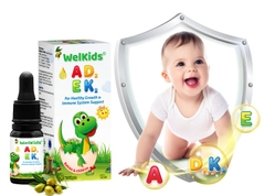 WelKids ADEK – Bí Quyết Giúp Bé Cao Khỏe, Đề Kháng Tốt Từ 0 Tháng Tuổi