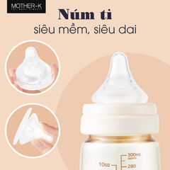 Bình Sữa PPSU Hàn Quốc Mother-K 180ml (Kem)