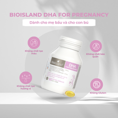 Viên Uống DHA Bio Island Cho Mẹ Bầu Và Sau Sinh: Khởi Đầu Hoàn Hảo Cho Trí Não Thai Nhi