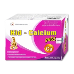 Vitamin Uống Kid-Calcium Gold 5ml Home Health Vina 2026 – Bổ Sung Canxi Cho Bé Xương Chắc Khỏe Răng Chắc, Tăng Chiều Cao Chính Hãng Giá Rẻ
