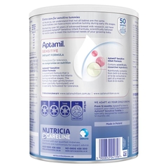 Sữa Aptamil Sensitive Úc 900g – Sữa Thủy Phân 1 Phần, Dễ Tiêu Hóa, Hấp Thu Tối Ưu Cho Bé Sơ Sinh Khó Tiêu, Đầy Hơi
