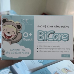 GẠC RƠ LƯỠI VỆ SINH RĂNG MIỆNG BICARE ( 10 GÓI , 30 GÓI ) 0M+