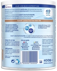 Sữa Bột Aptamil Lactose Free 400g Cho Bé 0-12 Tháng 2026 – Aptamil Lactose Free Không Lactose Hỗ Trợ Tiêu Hóa Tăng Cân Khỏe Mạnh Cho Bé Không Dung Nạp Đường Lactose Chính Hãng Anh Giá Rẻ