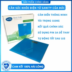 CÂN SỨC KHỎE ĐIỆN TỬ CHO MẸ VÀ CHO BÉ SƠ SINH SANITY CỦA ĐỨC