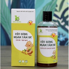 Cốt gừng ngâm tắm phòng cảm lạnh BẢO NHIÊN 330ML