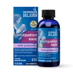 Siro Giảm Táo Bón Mommy's Bliss Constipation Ease 120ml 2026 – Siro Mommy's Bliss Giảm Táo Bón An Toàn Tự Nhiên Cho Bé Sơ Sinh Trẻ Nhỏ Hỗ Trợ Tiêu Hóa Làm Mềm Phân Giảm Khó Chịu Không Chất Bảo Quản Chính Hãng Mỹ Giá Rẻ