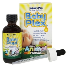 Vitamin cho bé Natures Plus Baby Plex Animal Parade 60ml của Mỹ