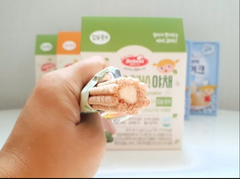 Bánh cuộn xốp bổ sung canxi Bebest 45.5g Hàn Quốc cho bé ăn dặm