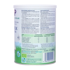 Sữa Dê HiPP Organic Số 1 400g Cho Bé Dị Ứng Đạm Sữa Bò 2026 – Sữa Dê Hữu Cơ Đức Beta-Casein A2 Dễ Tiêu Hóa Giảm Đầy Hơi Táo Bón Bổ Sung DHA ARA Hỗ Trợ Trí Não Miễn Dịch Chính Hãng 