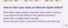 Neocate Syneo Infant Axit Amin Tự Do Có Prebiotic Probiotic Hỗ Trợ Tăng Cân Tiêu Hóa Miễn Dịch Chính Hãng Mỹ