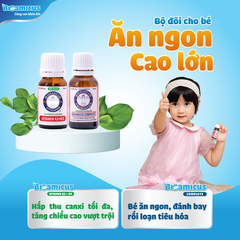 Vitamin K2+D3 BIOAMICUS dạng nhỏ giọt 10ml cho bé 0m+