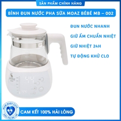 BÌNH ĐUN NƯỚC PHA SỮA THÔNG MINH MOAZ BÉBÉ MB – 002