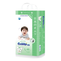 Bỉm Tã quần Goldgi+ X5 size L 48 miếng (cho bé 9 - 14kg)