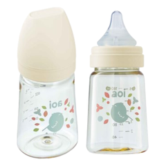 Bình sữa Aoi Moon PPSU Trắng Baby 180ml núm ti S