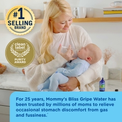 Nước Giảm Đầy Hơi Mommy’s Bliss Gripe Water Original 120ml 2026 – Siro Thảo Dược Dạng Lỏng An Toàn Dịu Nhẹ Làm Dịu Đầy Hơi Đau Bụng Nấc Cụt Quấy Khóc Ở Trẻ Sơ Sinh Chính Hãng Mỹ Giá Rẻ Không Chất Bảo Quản Không Paraben