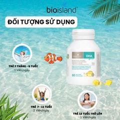Bio Island DHA Cho Trẻ Em – Hỗ Trợ Sức Khỏe Não Bộ Và Hệ Thần Kinh Tốt Nhất 2025