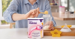 Sữa bột Infatrini Đức cao năng lượng giúp bé tăng cân từ 0-18 tháng 400g
