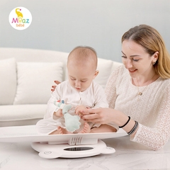 Cân Điện Tử Moaz BéBé MB-084 – Cân Đo Trọng Lượng Chiều Cao Cho Bé Sơ Sinh Chính Xác 120kg, Chế Độ Thông Minh Theo Dõi Phát Triển, Dùng Cho Người Lớn