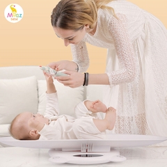 Cân Điện Tử Moaz BéBé MB-084 – Cân Đo Trọng Lượng Chiều Cao Cho Bé Sơ Sinh Chính Xác 120kg, Chế Độ Thông Minh Theo Dõi Phát Triển, Dùng Cho Người Lớn